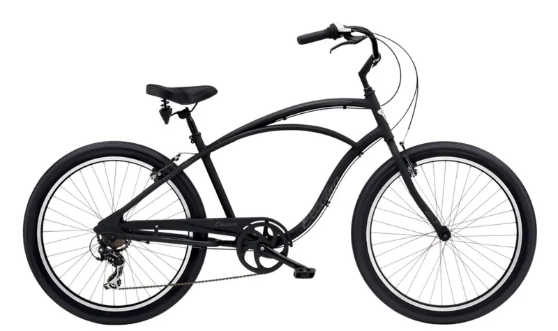 EX DISPLAY Electra Cruiser Lux 7D Hybrid Bike 2022 in Black